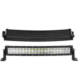 22 אינץ כפול שורה כפולה שורה מעוקל ראלי led נהיגה בר אור, led עבודה אור בר