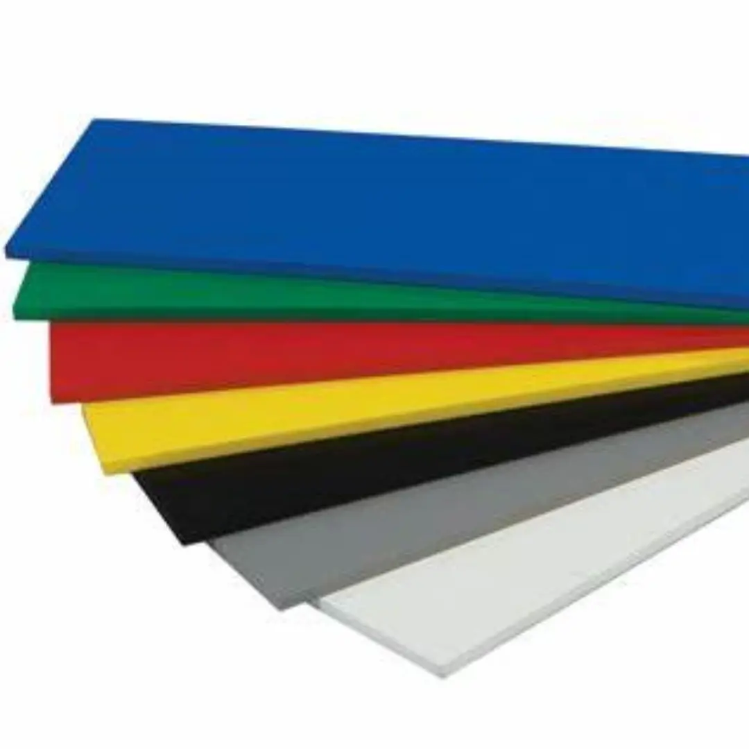 Preço por atacado Personalizado Tamanho 4 * 8ft 0.3mm 0.5mm Branco PVC Rigid Sheet Plastic Lampshade PVC Sheet Roll Embalagem Para Impressão