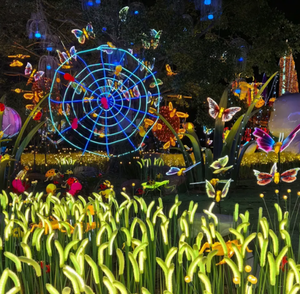 Led dải ánh sáng deguisement trang trí lớn Spider webr decoracion Para sân dấu trang trí nội thất cho Halloween - Product Image 3