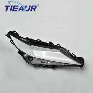 Tieaur อุปกรณ์เสริมสำหรับรถยนต์ฝาครอบเลนส์ไฟหน้ารุ่นตะวันออกกลาง LED สีสองระดับต่ำสำหรับ Camry 2018-2020ปี - Product Image 1