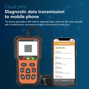 V521obd 2 strumenti diagnostici per auto Test delle prestazioni di accelerazione a distanza di frenata supporto per Scanner Obd su query di codice di errore 4w - Product Image 5