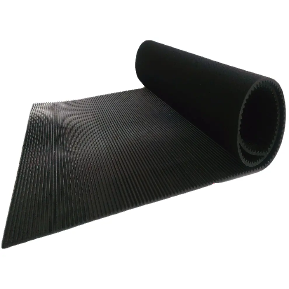 Flooring mats Corrugated fine rib rubber ribbed anti slip shed van garage workshop flooring