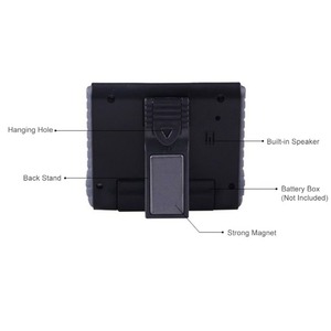 Цифровой кухонный таймер с сильным магнитом - Product Image 4