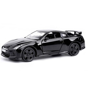 RMZシティ2021ベストセーリングダイキャストGT-R/36スケールプルバックダイキャストモデルカー2オープニングドアおもちゃの車モデル - Product Image 3