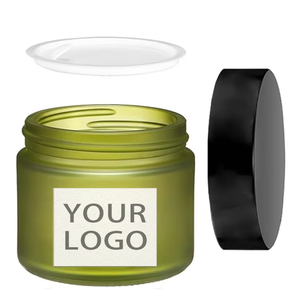 Iç gömlekleri ile 2 oz cam kapaklı kavanoz boş yuvarlak kozmetik kavanoz - Product Image 2