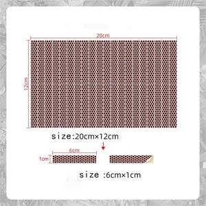กระดาษจับคู่กองหน้าแบบรังผึ้งชนิดต่างๆ - Product Image 1