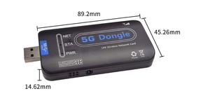 Getcom.AI GT520N-GL 5G USB Dongle 5G Modem con Slot Sim in Windows e Linux per l'utilizzo globale - Product Image 2