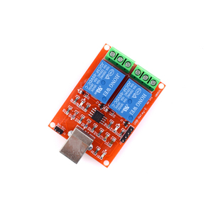 HW-343 2-Way-Relay-Modul USB-Computer intelligenter Steuerschalter elektronische Komponente elektronische Teile