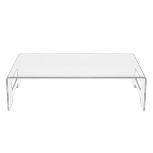 Customized <strong>Multi</strong> <strong>Functional</strong> Acrylic Laptop Riser Furniture End <strong>Table</strong> Monitor Stand With Carry Handles - Product Image 1