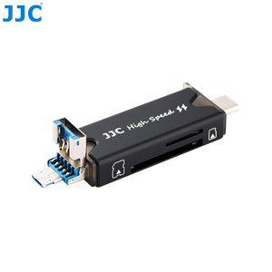 3 合 1 高速 OTG USB 3.0 读卡器 Micro USB 2.0 + Type-C + USB 3.0 同时访问 SD 和 TF 卡 - Product Image 3