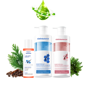 Oem unisex tóc mọc lại Kit dầu gội đầu và huyết thanh cho mỏng nang tóc kích hoạt và da đầu sửa chữa giải pháp cho sử dụng hàng ngày - Product Image 1