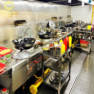 GLEAD Star Hotel Chinese Restaurant Kitchen <strong>Equipment</strong> Appliance Commercial Tableware <strong>Matching</strong> Supplies One-stop Solution - Product Image 2