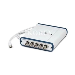 NI USB-4431 <strong>4</strong>-channel <strong>Input</strong>/<strong>1</strong>-channel <strong>Output</strong> Sound and Vibration Module, Anti Aliasing Filter, 780164-01