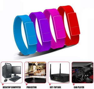 Mát mẻ đầy màu sắc Vòng đeo tay USB ổ đĩa <span class=keywords><strong>flash</strong></span> tùy chỉnh chiavetta USB Pendrive Bộ nhớ <span class=keywords><strong>Flash</strong></span> đĩa USB Vòng đeo tay 32GB ổ đĩa <span class=keywords><strong>flash</strong></span> - Product Image 5