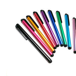 Promosyon toptan evrensel Metal Stylus tükenmez kalem İpuçları çift Tablet Iphone S7 Stylus dokunmatik ekran için kullanın - Product Image 2