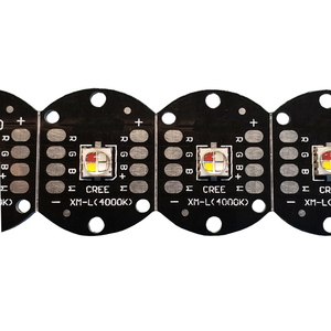 Leiterplatte hersteller kunden spezifische elektronische Leiterplatte Leiterplatte LED RGB W 5W Leiterplatte einseitiges Leiterplatten-LED-Modul mit Linse - Product Image 2