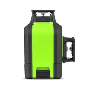 IP54防水360 ° 自流平激光水平仪12线绿色光束，带锂直接充电，用于水平仪测量仪器
