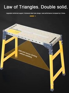 Customized Portable Small <strong>Platform</strong> Step Stool Ladders New Mobile Folding Scaffold 300kg <strong>Load</strong> Capacity Safety Work Legs <strong>Platform</strong> - Product Image 6