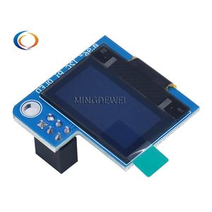 Modulo Display Oled 0.96 pollici OLED I2C SSD1306 128X64 modulo di visualizzazione schermo blu per lampone Pi 4B 3B Zero 2 W - Product Image 3