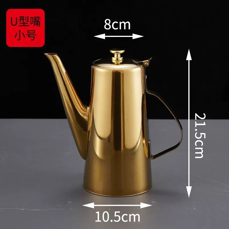 1.5L long spout kettle (gold)