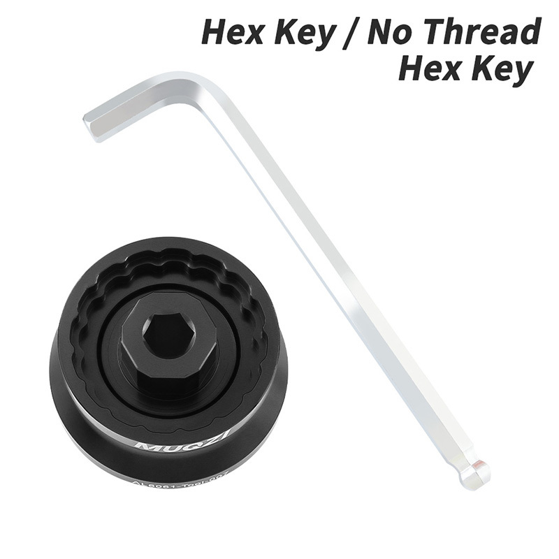 Hex Key/ No Thread+Hex Key-Black