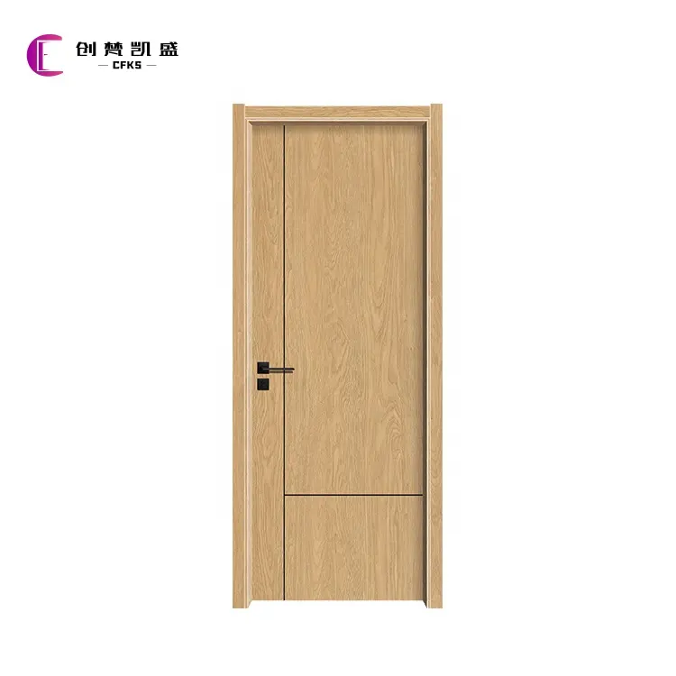 La manifattura cinese ha elencato la struttura interna di ultimo disegno delle porte di legno per la porta di legno impermeabile della porta di legno