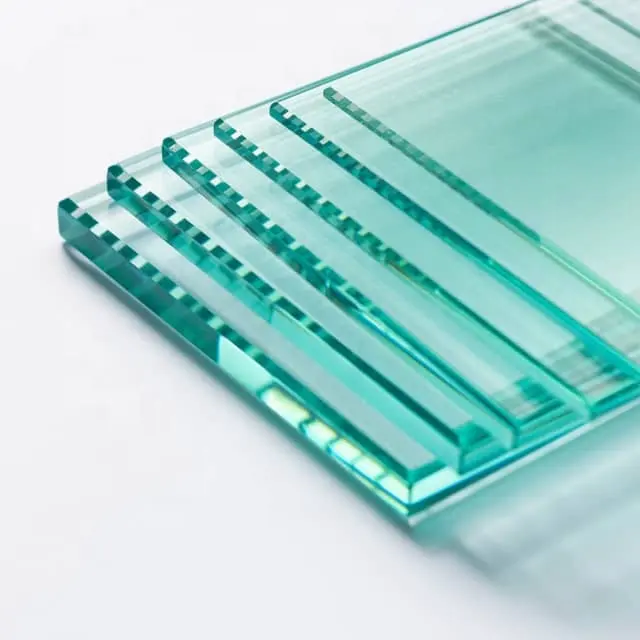 Suelo de vidrio laminado templado transparente decorativo