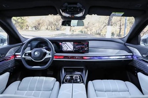 電気自動車ベストセラーモデルBMWI7高級大型新エネルギー車<span class=keywords><strong>BMW</strong></span>ピュアLEDブラックライトセダンレザー多機能