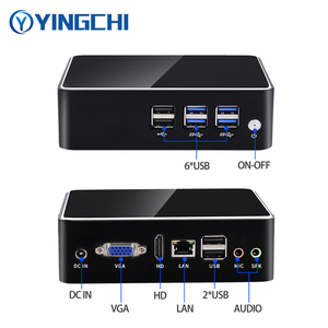 YINGCHI Mini <strong>PC</strong> Celeron C5095 <strong>2</strong>.90GHz Turbo 8*USB 4K Display WiFi Low Power X86 Gigabit Ethernet Micro Desktop Computer - Product Image 2