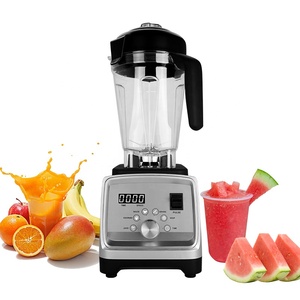 Güçlü darbe anahtarı değişken hız kontrol sıkacağı blender 2500w profesyonel serisi akıllı blender mikser 5 çöp - Product Image 5