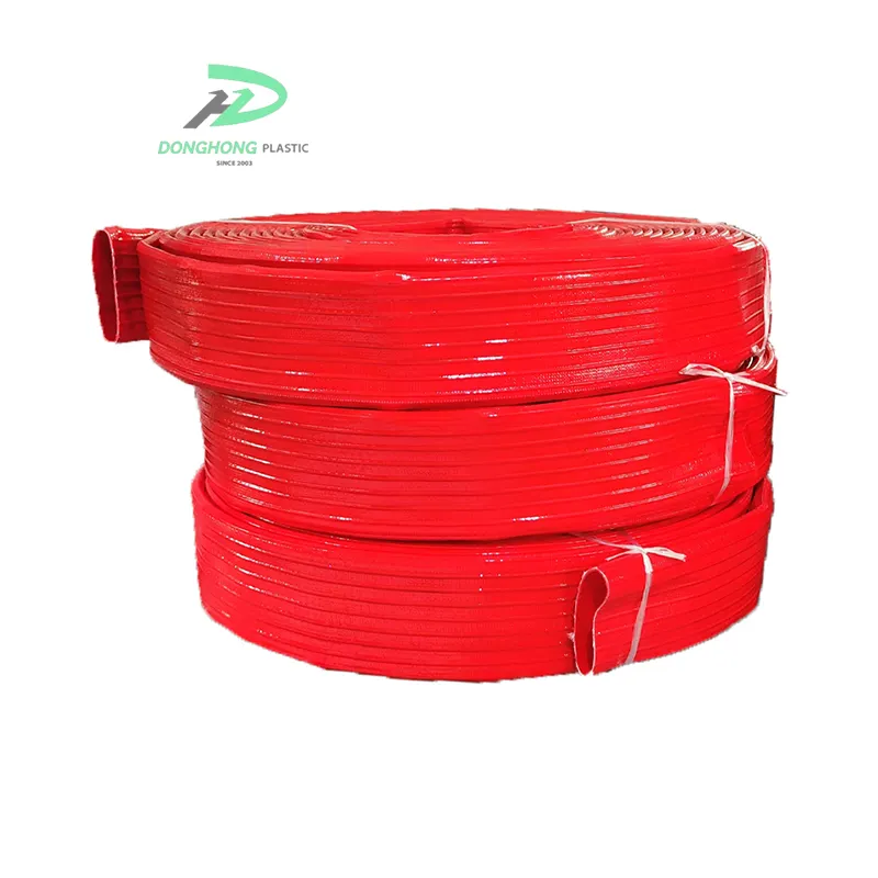 Eleve sus medidas de seguridad contra incendios con la manguera contra incendios Layflat de polímero de 30m PVC de 2,5 pulgadas