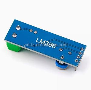 Módulo AMPLIFICADOR DE POTENCIA DE Audio YIXINTAI LM386, placa amplificadora de ganancia de 200 veces, amplificador de potencia Mono, entrada de 5V-12V - Product Image 6