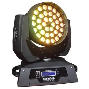 36 pcs10w 4-in-1 focalizzazione testa mobile LED zoom colorato rotante controllo del suono luci della barra dello stadio