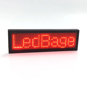 APP Control <strong>LED</strong> Name Badge Red Blue Yellow pink Color <strong>Led</strong> Sign Wireless Control Rechargeable Badge - Product Image 1