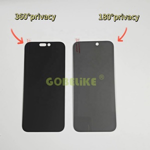 Không Có Bong Bóng 0.33Mm 0.3Mm Mỏng Chống Gián Điệp Tempered Glass Đối Với <span class=keywords><strong>iPhone</strong></span> 17 Pro Max 16 Cộng Với 15 14 13 12 11 X XR Loạt - Product Image 2