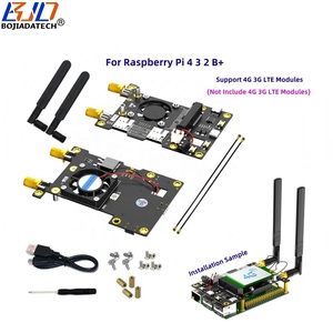 4G 3G LTE WWAN Modul Mini PCI-E MPCie kabelloser Adapter Karte Dualer Nano-SIM-Slot 2 Antennen für Raspberry Pi 4 3 2 B+ - Product Image 1