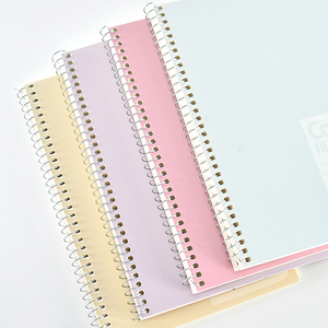 Cuaderno A5 antibacteriano ecológico, 80 hojas con lazo para bolígrafo, Impresión de logotipo personalizado para escuela, oficina y uso doméstico - Product Image 1