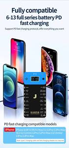 Jcid JC เครื่องชาร์จแบตเตอรี่ BT01สำหรับ iPhone 6 7 8x11 12 13Pro ได้สูงสุด anzor อุปกรณ์บำรุงรักษาแผงเปิดใช้งานแบตเตอรี่โทรศัพท์มือถือ - Product Image 4