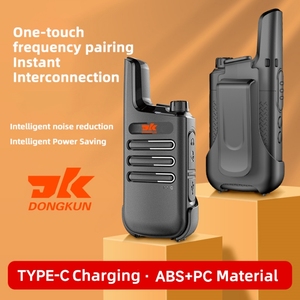 Walkie Talkie de alta calidad, sistema de intercomunicación inalámbrico, comunicación de intercomunicación de 1,5 millas de largo alcance, Radio bidireccional - Product Image 5