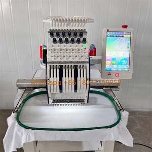 Ndustrial ululti OGO uutomatic hinhina Hat 4 6 Head omomputer sed brombroidery Machine omomputerizado 60 Hat for Sale - Product Image 1