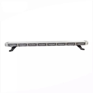 Mühendislik projesi uyarı ambulans R65 e-mark itfaiye kamyonu trafik düşük profil Amber yanıp sönen Led acil Lightbar - Product Image 5