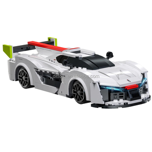 Cada C51090W 1/12 RC спортивный автомобиль кирпичи 2,4G & APP запрограммированный гоночный автомобиль DIY сборочные блоки наборы