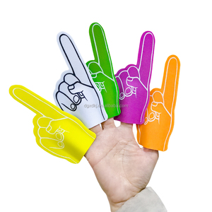Okul kullanımı için özelleştirilebilir Eva köpük tezahürat el ve küçük eldiven satılık köpük parmak - Product Image 5
