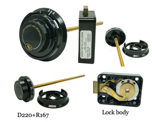 Anahtarsız giriş mekanik kombinasyon 3 tekerlekli Spy-proof okuma arama kilidi SargentGreenleaf 6730 kasa/kasa/banka - Product Image 3