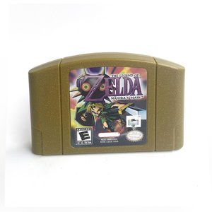 Versi USA Zeldaed Majora Mask n64 konsol Video Game Retro 64bit kartrid Game untuk N64 - Product Image 1