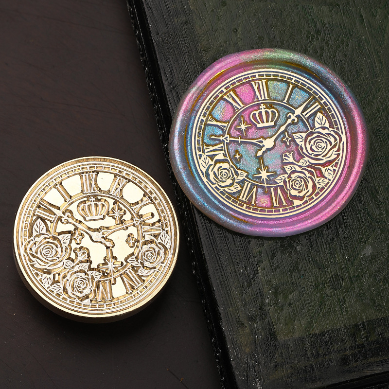 Rose Roman Clock (3cm)