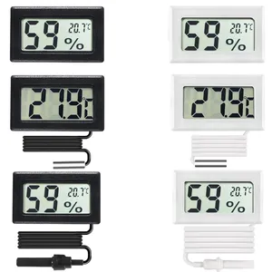 Mini Digital LCD Interior Conveniente Sensor de temperatura Medidor de humedad Termómetro Higrómetro Medidor - Product Image 3