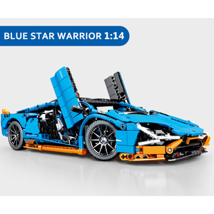 Boys için yapı blok setleri 1261 adet eğitim Diy uzaktan oyuncaklar modeli tuğla kiti elektrikli montaj Rc yapı taşı araç seti - Product Image 6
