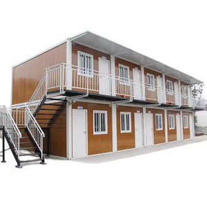 Панельный контейнер, современный экологичный стальной сэндвич-Хаус, плоский пакет с полом MGO и сроком службы 25-40 лет для использования в отеле - Product Image 5