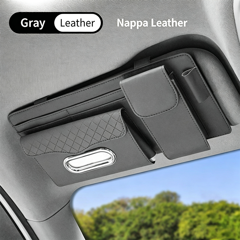 Cuero Napa Gris